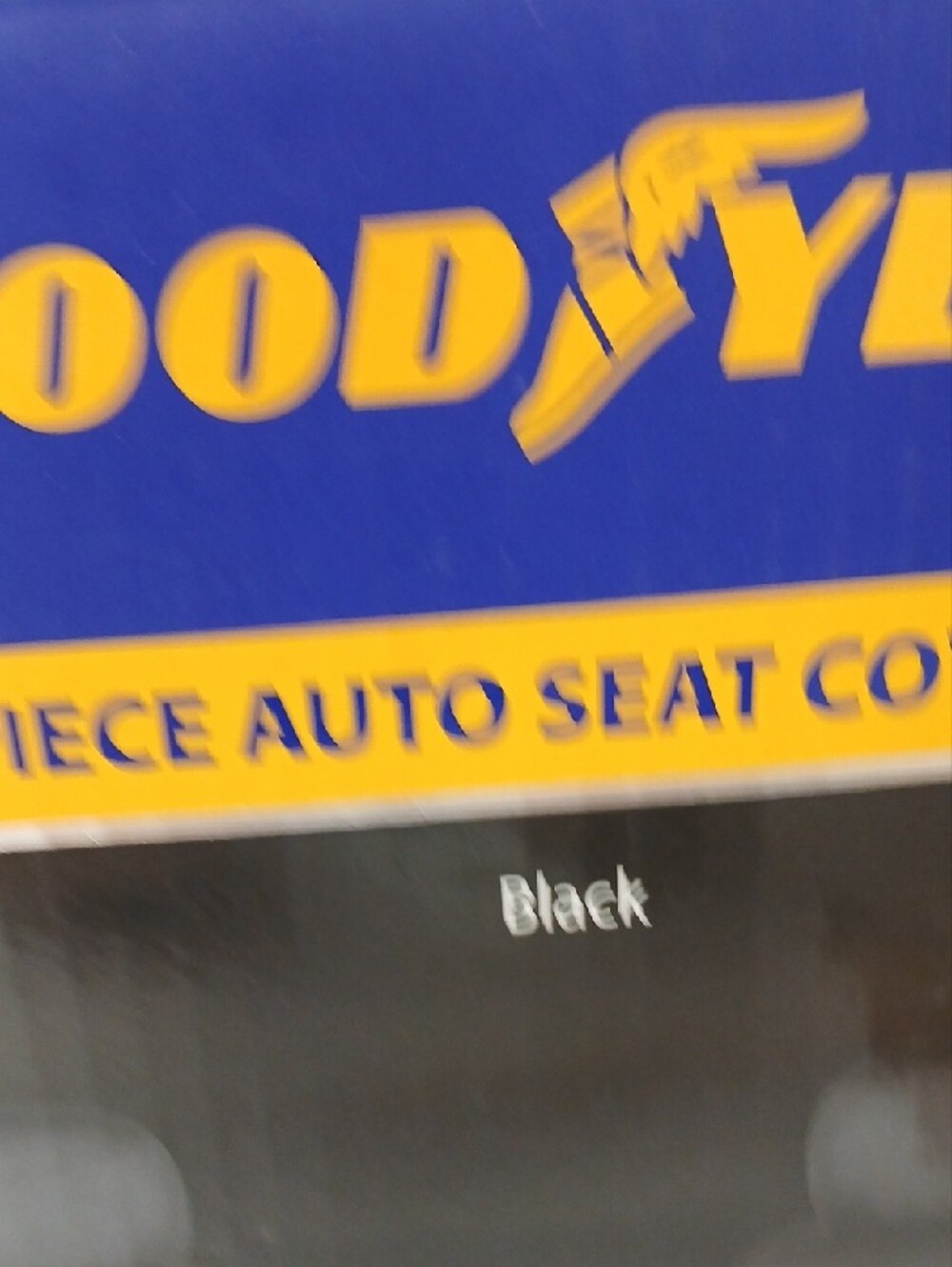 6-Piece Sport Leather Finish Auto Seat Cover Set - Black - Picture 5 of 10